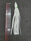 Hoochie Squid Fishing Tackle Green 7.5" 19cm Trolling Terminal Tackle TunaMarlin
