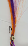 Fishing Flies Teaser 6/0 Gamakatsu 2X Hook Saltwater Custom Tied Big Eye Lure