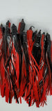 40 Octopus Squid Bulb Skirt 4 colors mix 10 6.5" in\ 16 cm Fishing Lure Trolling