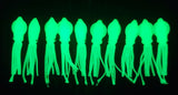 Fishing Lure B2 Stlye Squid Body 2.5" in /6 cm Octopus Soft Glow Fluke Jig 10 Pc