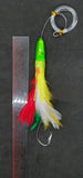 Tuna Trolling Lures Saltwater Fishing 6 Rigged Offshore Bag Mahi Marlin Bonita