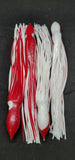 Squid Skirt 12in Fishing Lure 4 PACK Hoochies Bait Saltwater Soft Lure FREE SHIP