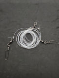 Tandem MOJO Rig Leader 4' X 8' Parachute ,100 lb , Chafing tube at Connections.