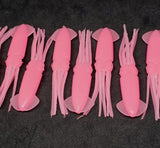 Fishing Lure B2 Squid Soft Body 3" in /8cm Hi-lo Octopus Glow Fluke Jig 10 Pack