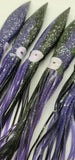 9" Bulb Shell Squid Hoochie Skirt Tuna Trolling Big Game Lure Offshore Saltwater