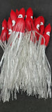 Squid Skirt 12in Fishing Lure 4 PACK Hoochies Bait Saltwater Soft Lure FREE SHIP