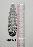 Fishing Spoon Flutter Hex 5.5" in/14 cm Build Your Tackle Silver Cheap Wholesale