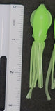 Fishing Lure B2 Stlye Squid Body 2.5" in /6 cm Octopus Soft Glow Fluke Jig 10 Pc