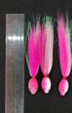Fishing Teaser Floating Bucktail Terminal Tackle Hi Lo 6 Pack Flies Rig Your Own - M3Tackle 