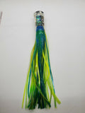 12" Trolling Chugger Head Skirt Teaser Unrigged Tuna Marlin Fish Offshore Tackle
