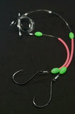 10 Line Protector Chafing Tube In Line Hi Lo Rigs Fishing Tackle Line Glow 4 Inch