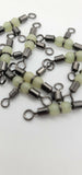 3-Way Beaded Rolling T Swivel Fishing Tackle 125lb