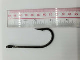 MUSTAD 3407SSD-BN 2X STRONG 9/0 O'SHAUGHNESSY FORGED HOOK 10 PACK