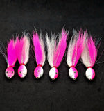 Fishing Teaser Floating Bucktail Terminal Tackle Hi Lo 6 Pack Flies Rig Your Own - M3Tackle 