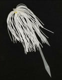 Hi-Lo Bottom Fishing Rig Double Silicone Skirt Teaser Glow Bead Hook Fluke Bass