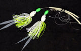 Fluke Candy Hi-Lo Rigs with 4" Chaffing Tubing