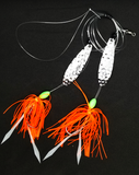 "Fire Orange" Hi-Lo Rig - M3Tackle 