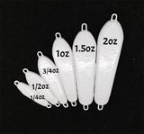 "Pearl White" Spoon Jig - M3Tackle 